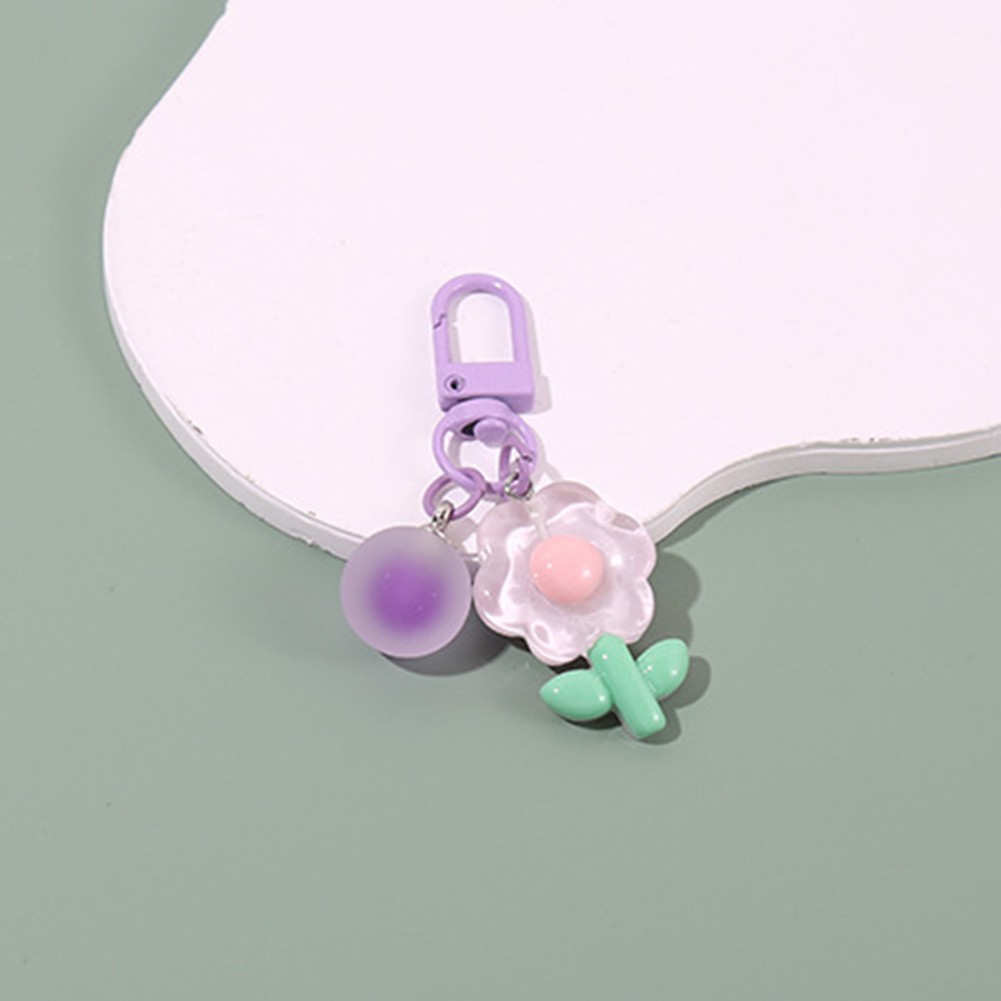 Porte-clés Créatif et Coque Téléphone Chaînes avec Motifs en ligne Fleurs pour Style