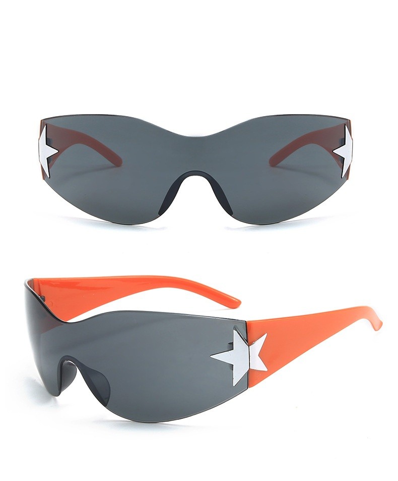 Lo último Gafas de sol para niñas Moda Gafas de sol Deportes al aire libre Ajuste cómodo para formas faciales - Imagen 17 de 17