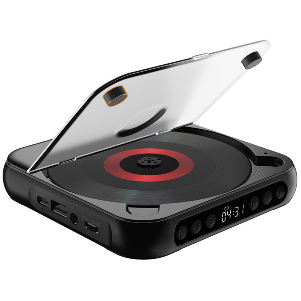Wireless CD Player with LCD Display and 2000mAh Battery for Music Lovers - Photo 16/16