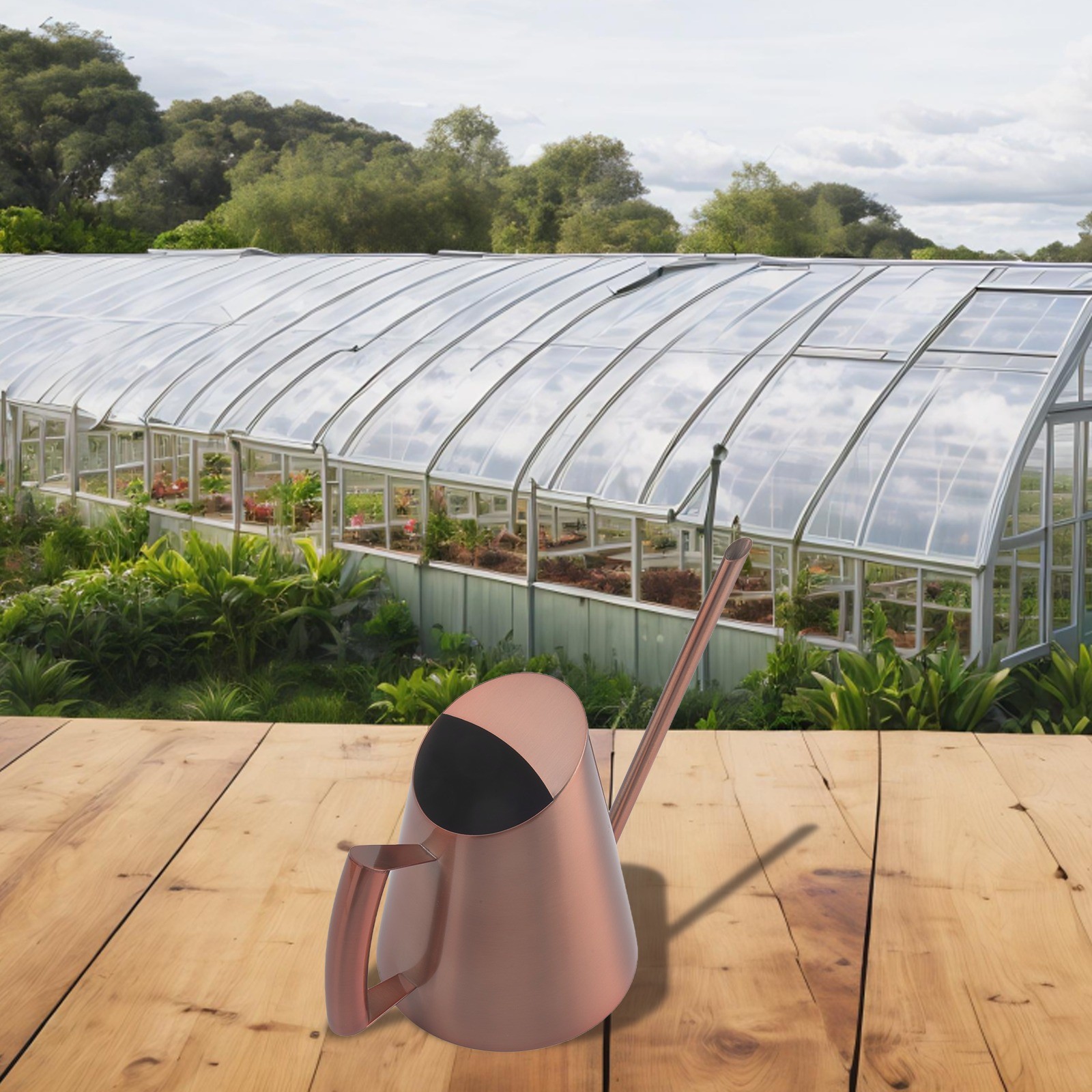 Long Spout Watering Can Crafted from Stainless Steel for Gardening Enthusiasts - Photo 29/57