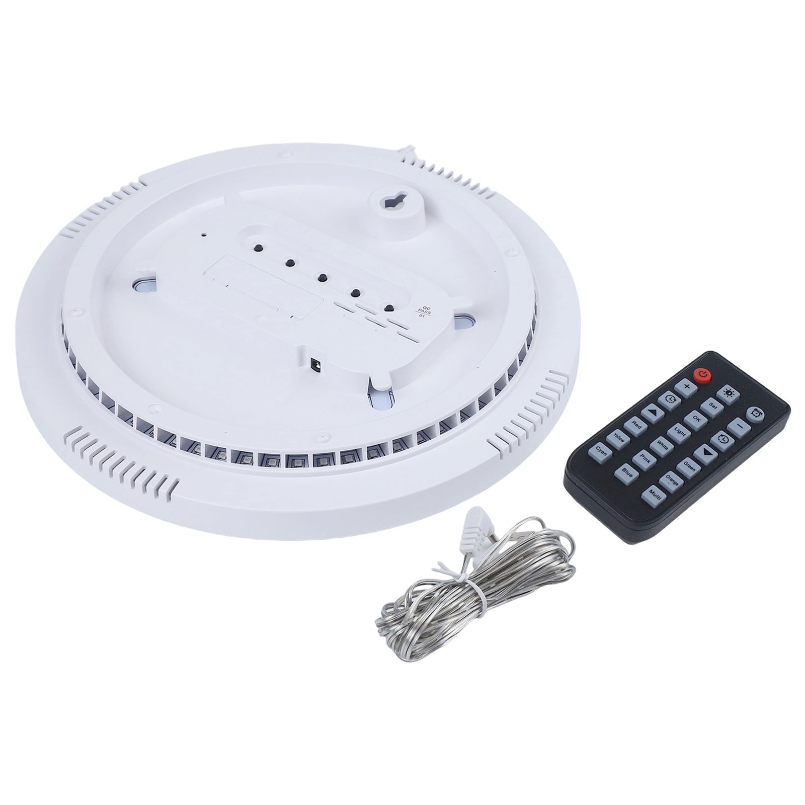 User Friendly LED Wall Clock with Integrated Calendar and Temp Functionality