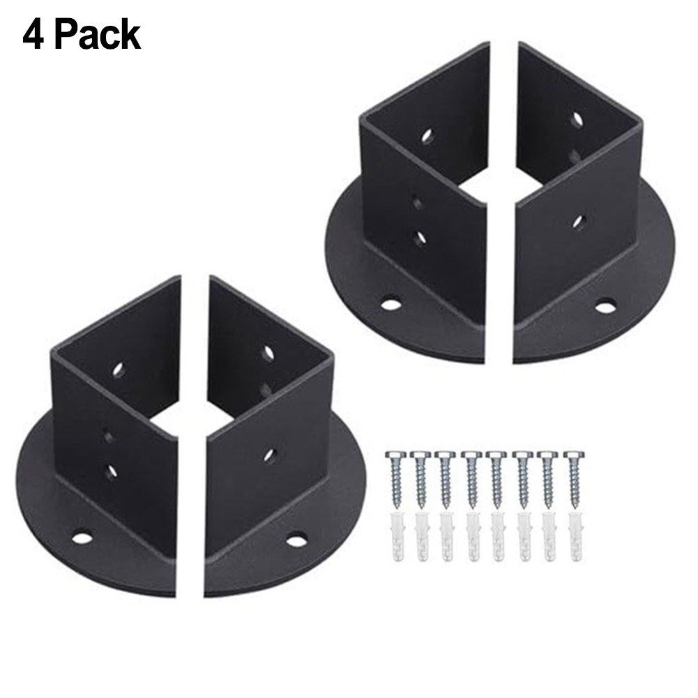 Adjustable Pergola Brackets for Reliable Support Fits 2x2 4x4 6x6 Inch Posts