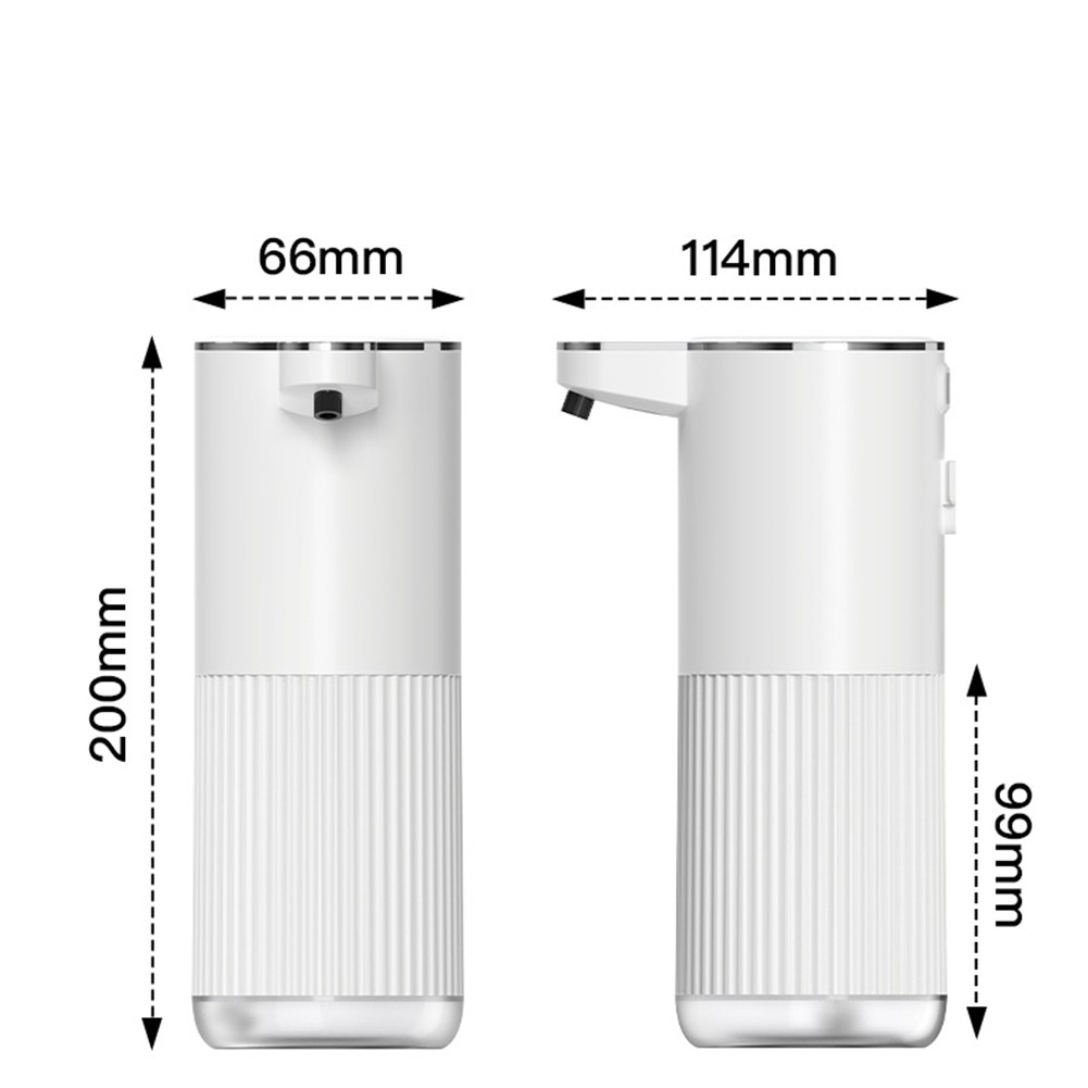 Rechargeable Touchless Soap Dispenser with Visible Soap Level Indicator