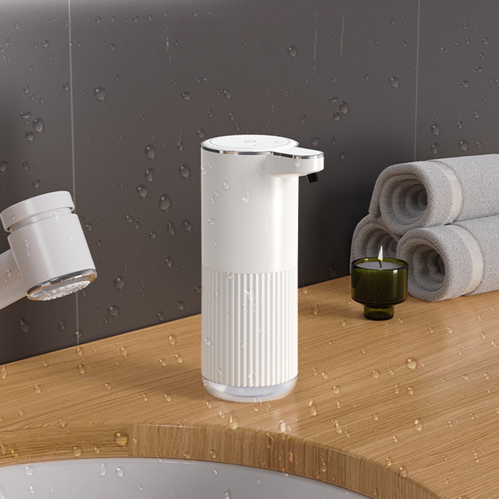 Rechargeable Touchless Soap Dispenser with Visible Soap Level Indicator