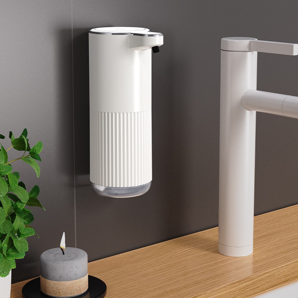 Rechargeable Touchless Soap Dispenser with Visible Soap Level Indicator