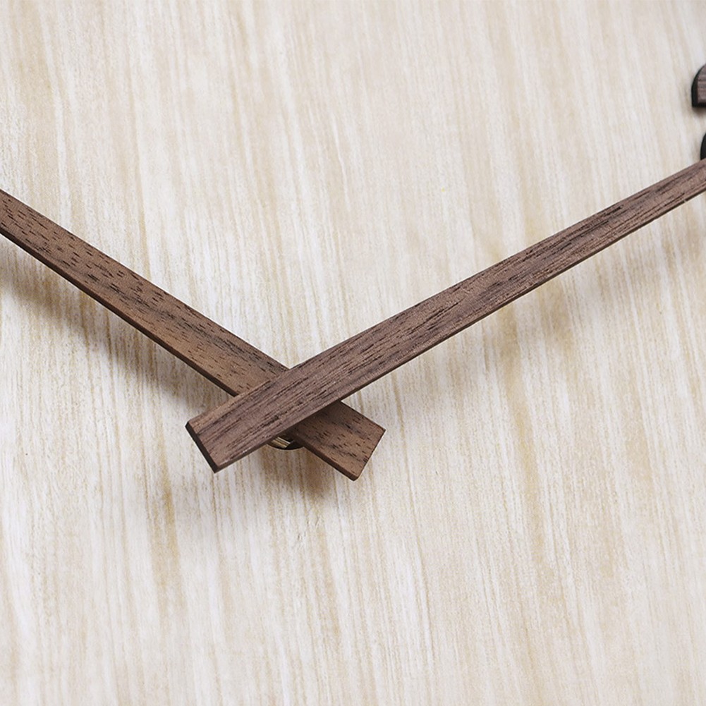 12 Inch Wall Clock for Home Office with Silent Operation and 3D Design
