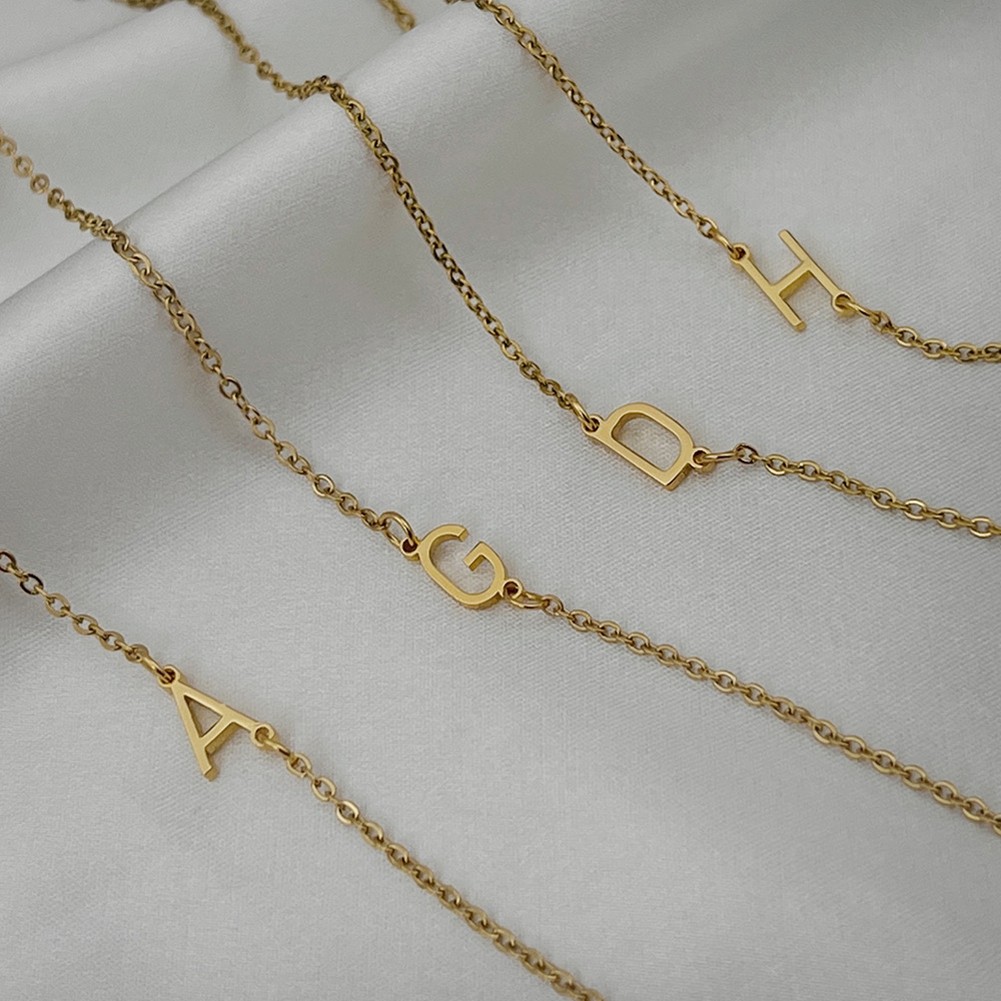 Party Accessory Letter Necklace Alphabet Accessory Perfect For Outfits - Picture 13 of 13