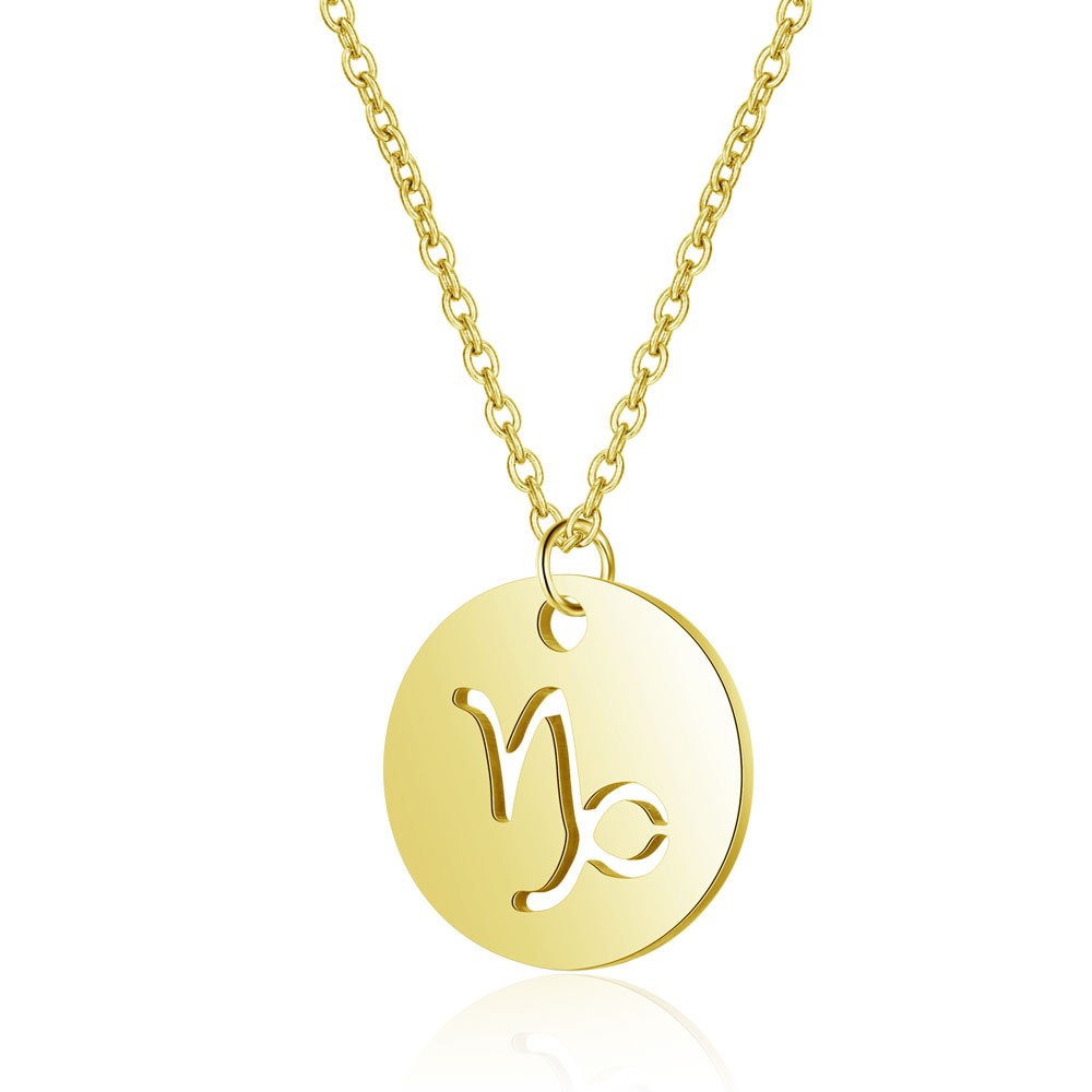 Elegant Pearl Chain Necklace Featuring Twelve Constellations for Fashion Lovers - Picture 34 of 36