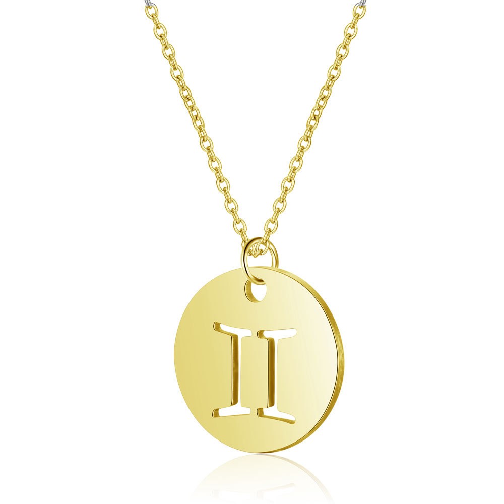 Elegant Pearl Chain Necklace Featuring Twelve Constellations for Fashion Lovers - Picture 27 of 36