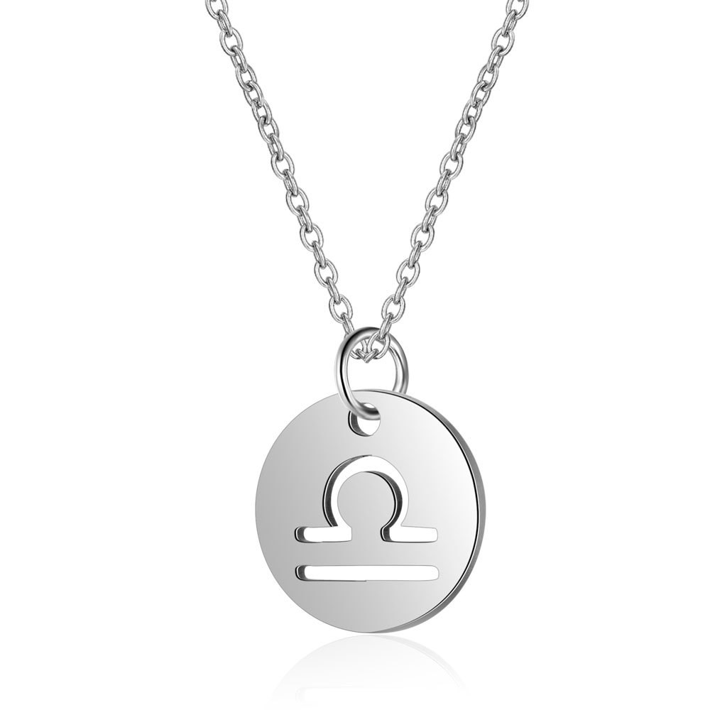 Elegant Pearl Chain Necklace Featuring Twelve Constellations for Fashion Lovers - Picture 19 of 36