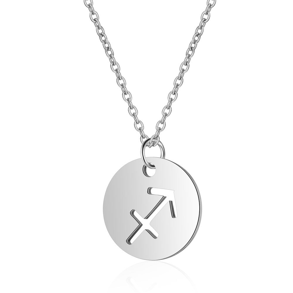 Elegant Pearl Chain Necklace Featuring Twelve Constellations for Fashion Lovers - Picture 21 of 36