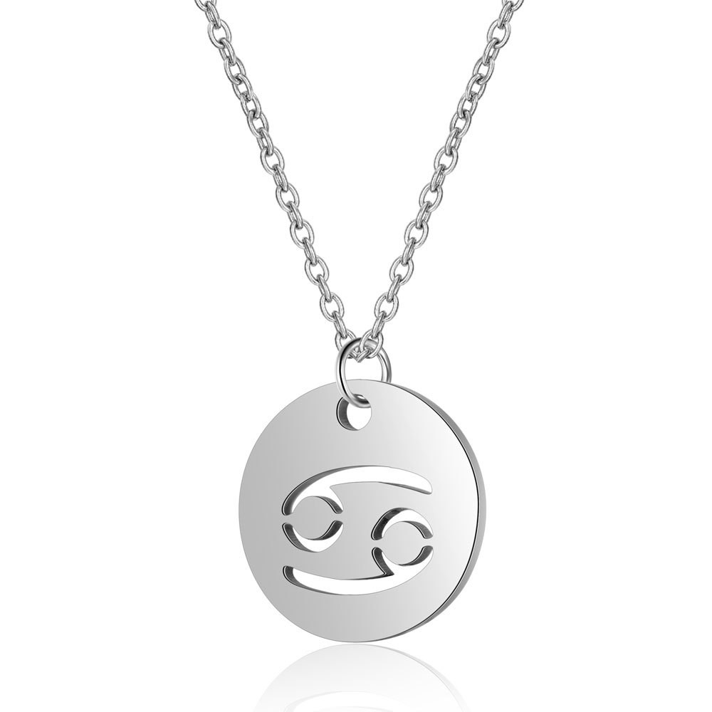 Elegant Pearl Chain Necklace Featuring Twelve Constellations for Fashion Lovers - Picture 16 of 36
