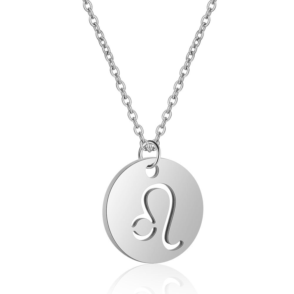 Elegant Pearl Chain Necklace Featuring Twelve Constellations for Fashion Lovers - Picture 17 of 36