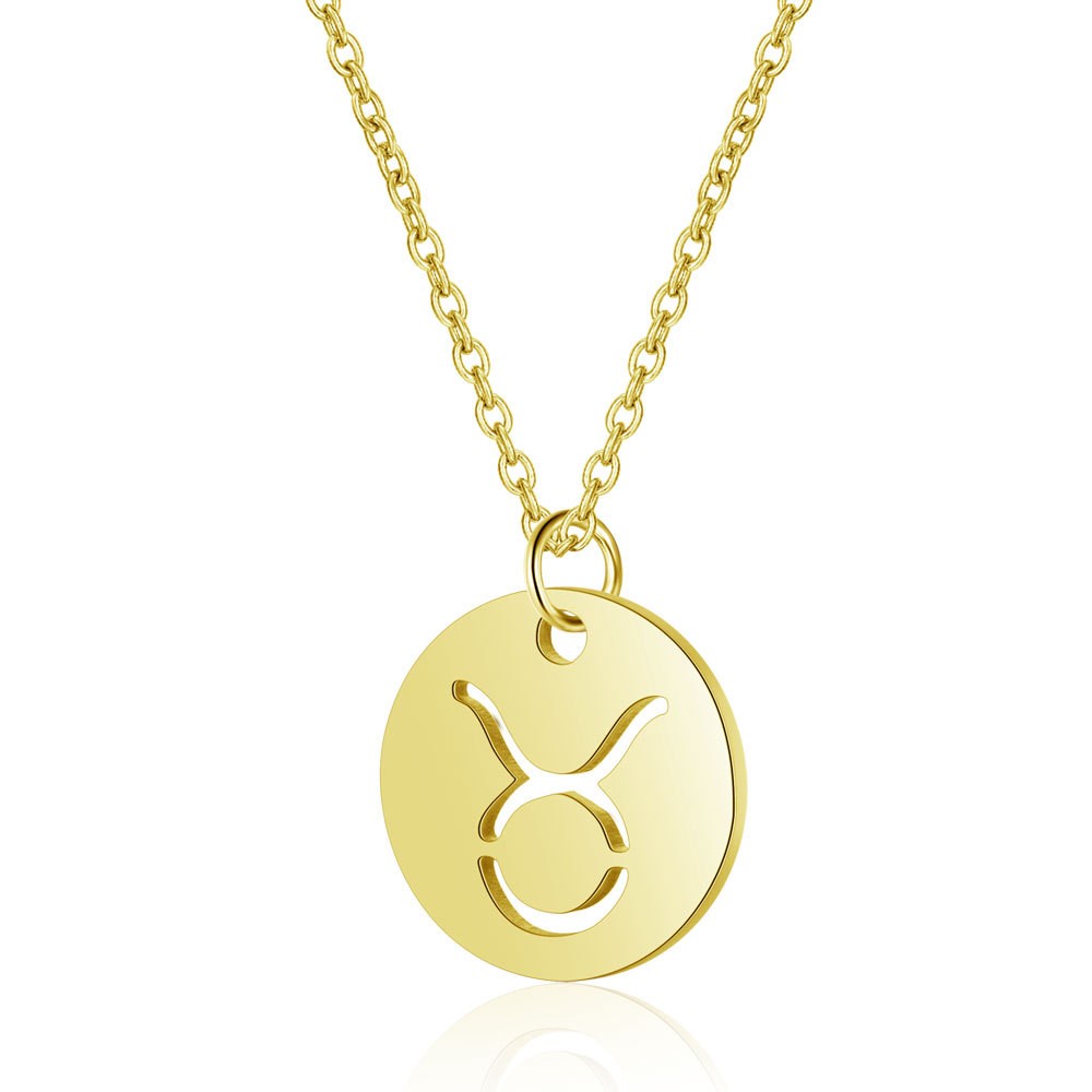 Elegant Pearl Chain Necklace Featuring Twelve Constellations for Fashion Lovers - Picture 26 of 36