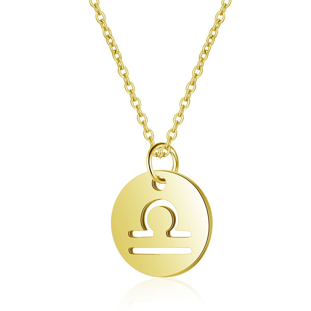 Elegant Pearl Chain Necklace Featuring Twelve Constellations for Fashion Lovers - Picture 31 of 36