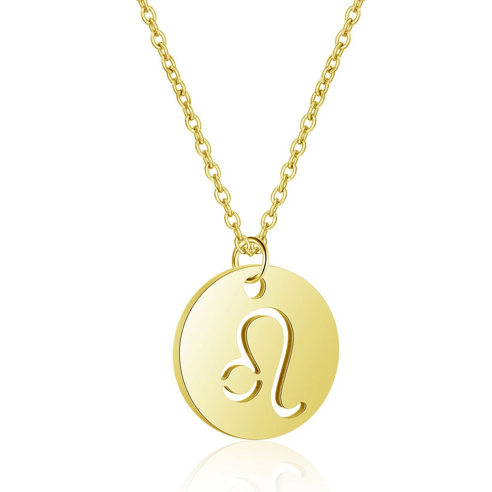 Elegant Pearl Chain Necklace Featuring Twelve Constellations for Fashion Lovers - Picture 29 of 36
