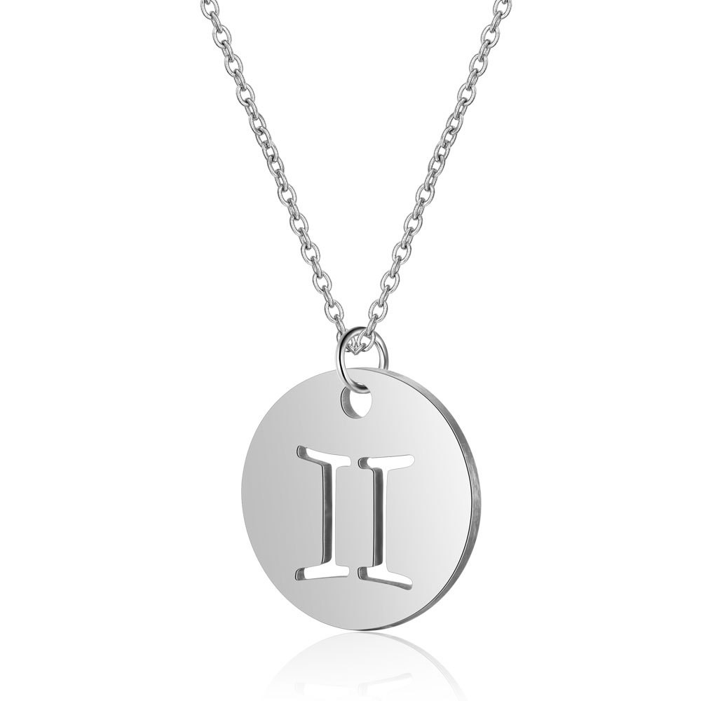 Elegant Pearl Chain Necklace Featuring Twelve Constellations for Fashion Lovers - Picture 15 of 36
