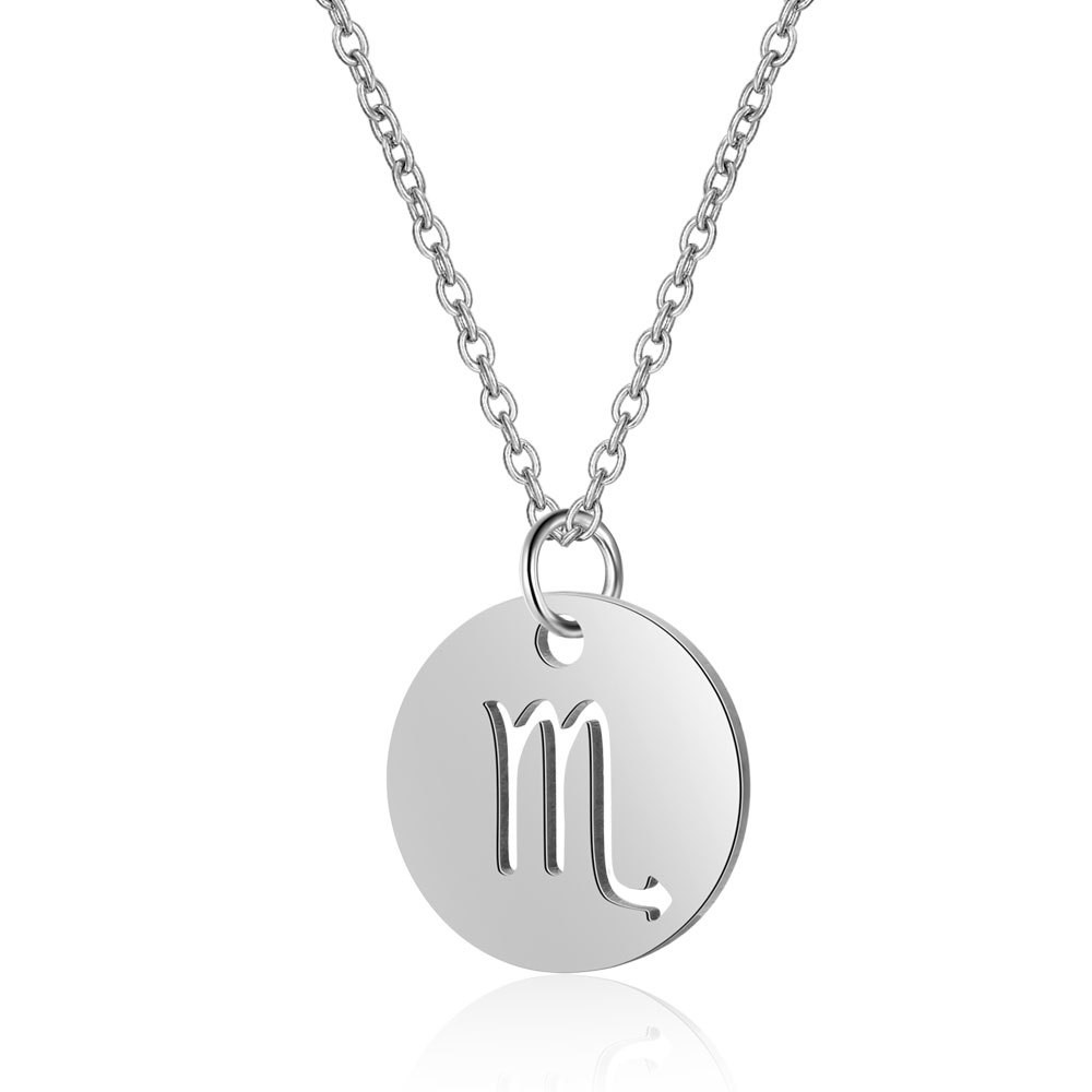 Elegant Pearl Chain Necklace Featuring Twelve Constellations for Fashion Lovers - Picture 20 of 36