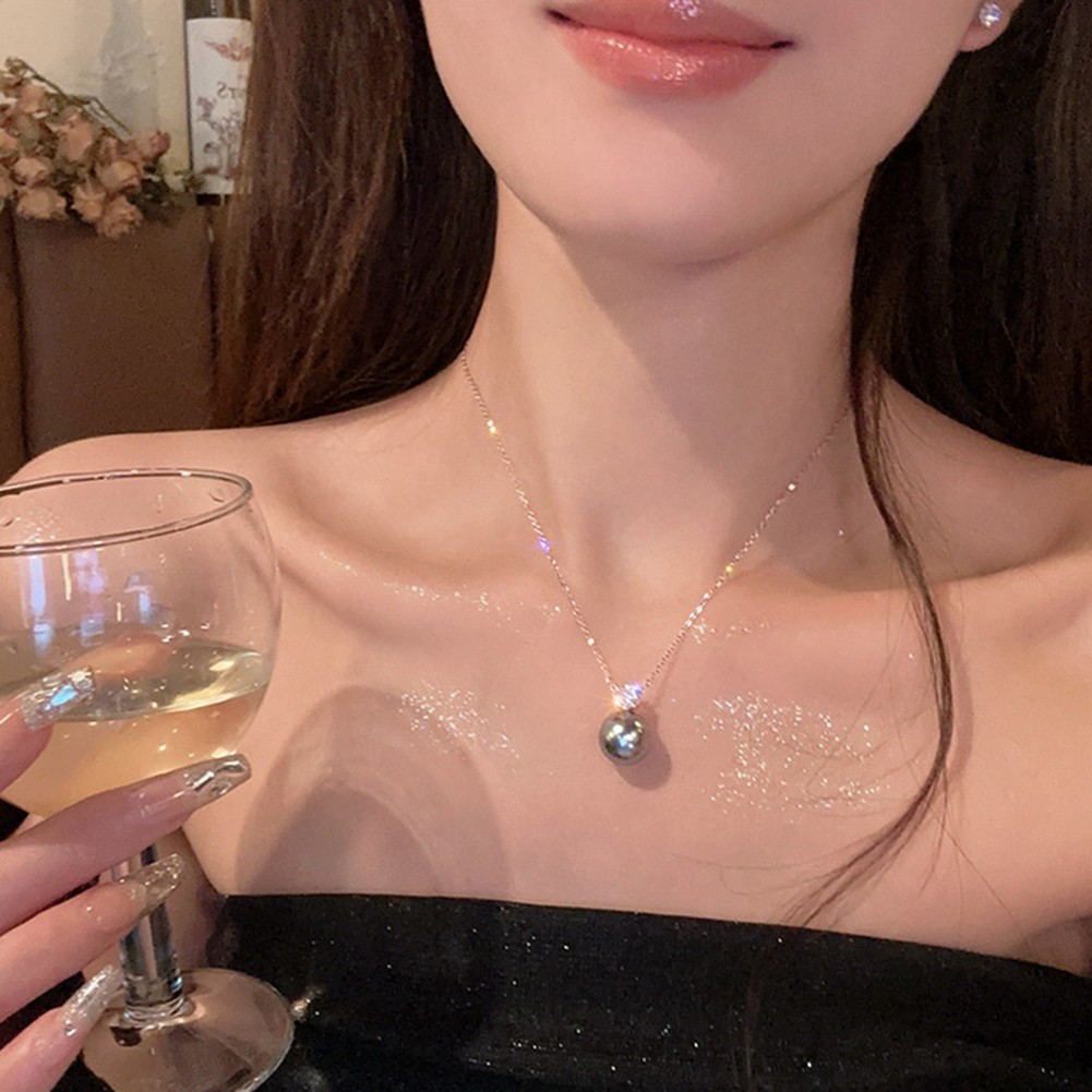 Pearl Necklace 41cm Circumference 50cm Circumference Charming Accessory - Picture 14 of 18