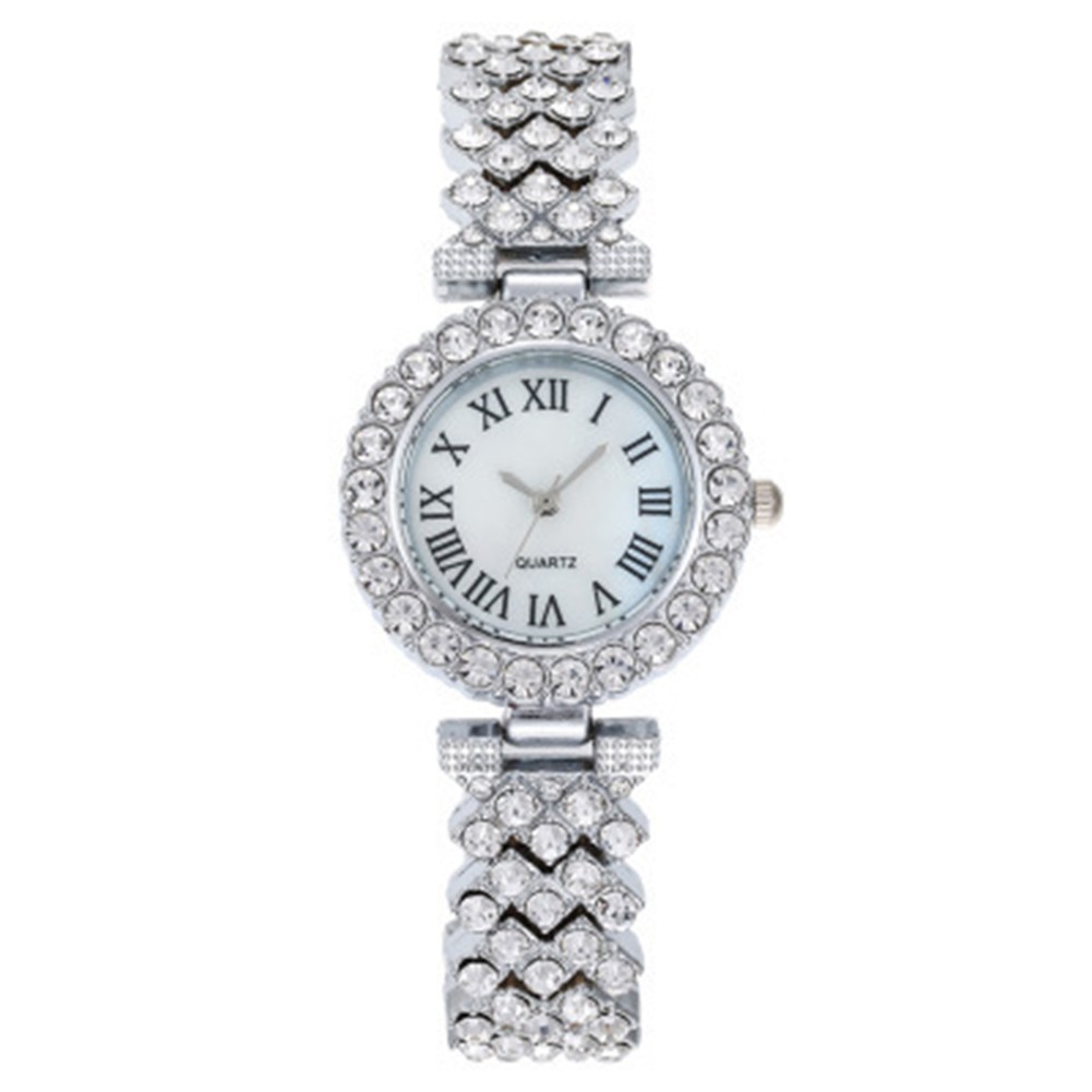 Fashionable Women's Quartz Watch with Full Diamond and Eye Catching Design - Picture 14 of 15