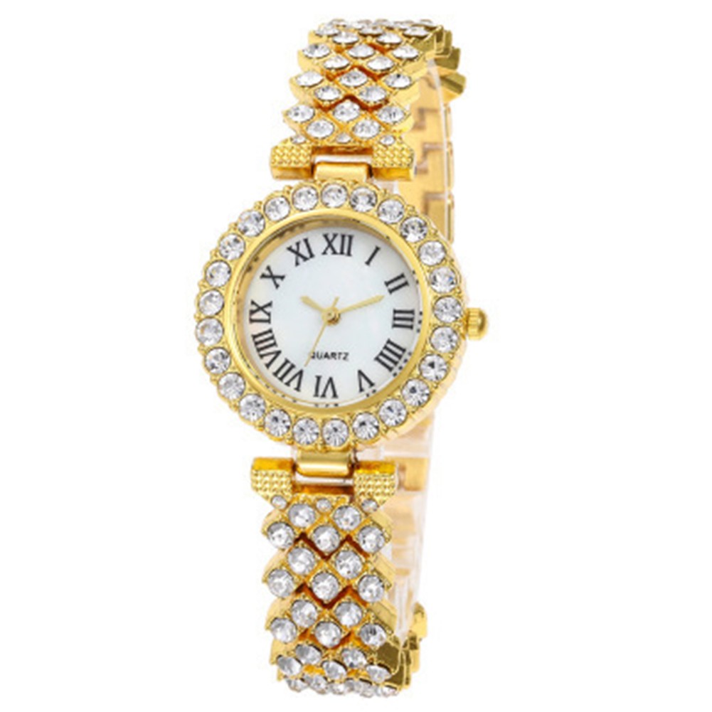 Fashionable Women's Quartz Watch with Full Diamond and Eye Catching Design - Picture 13 of 15
