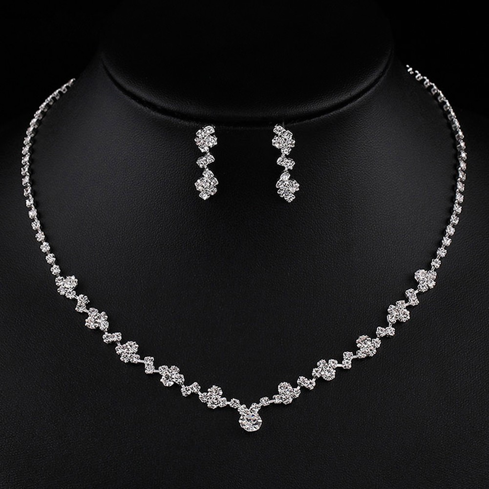 Fashionable Water Drop Necklace with Zircon Details for Elegant Outfits - Picture 18 of 38