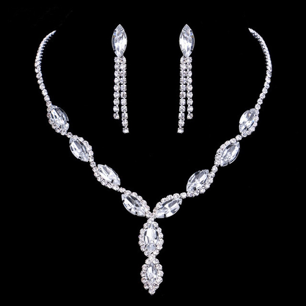 Fashionable Water Drop Necklace with Zircon Details for Elegant Outfits - Picture 20 of 38