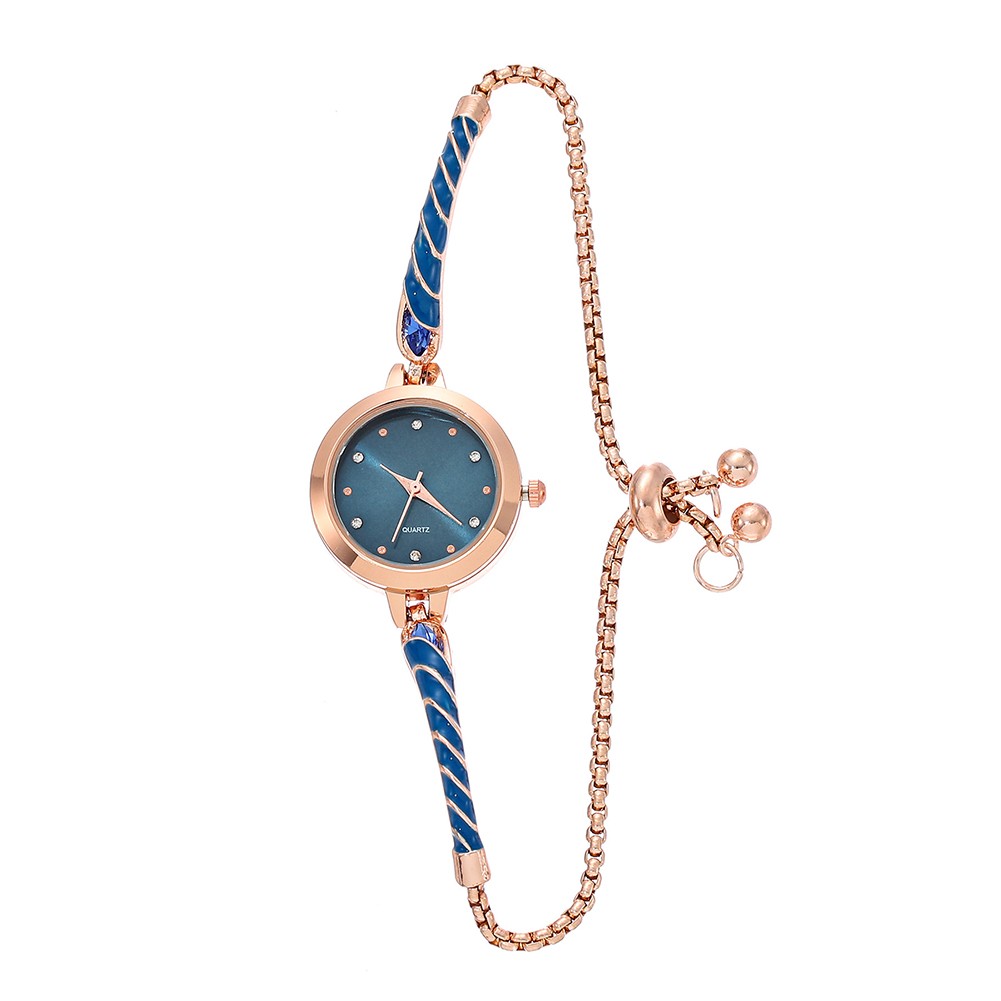 Fashion Round Watch with Comfortable Adjustable Bracelet and Reliable Movement - Picture 18 of 18