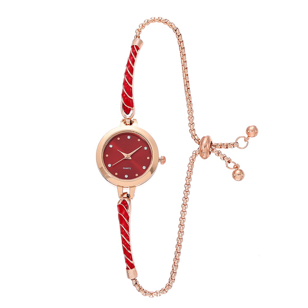 Fashion Round Watch with Comfortable Adjustable Bracelet and Reliable Movement - Picture 15 of 18