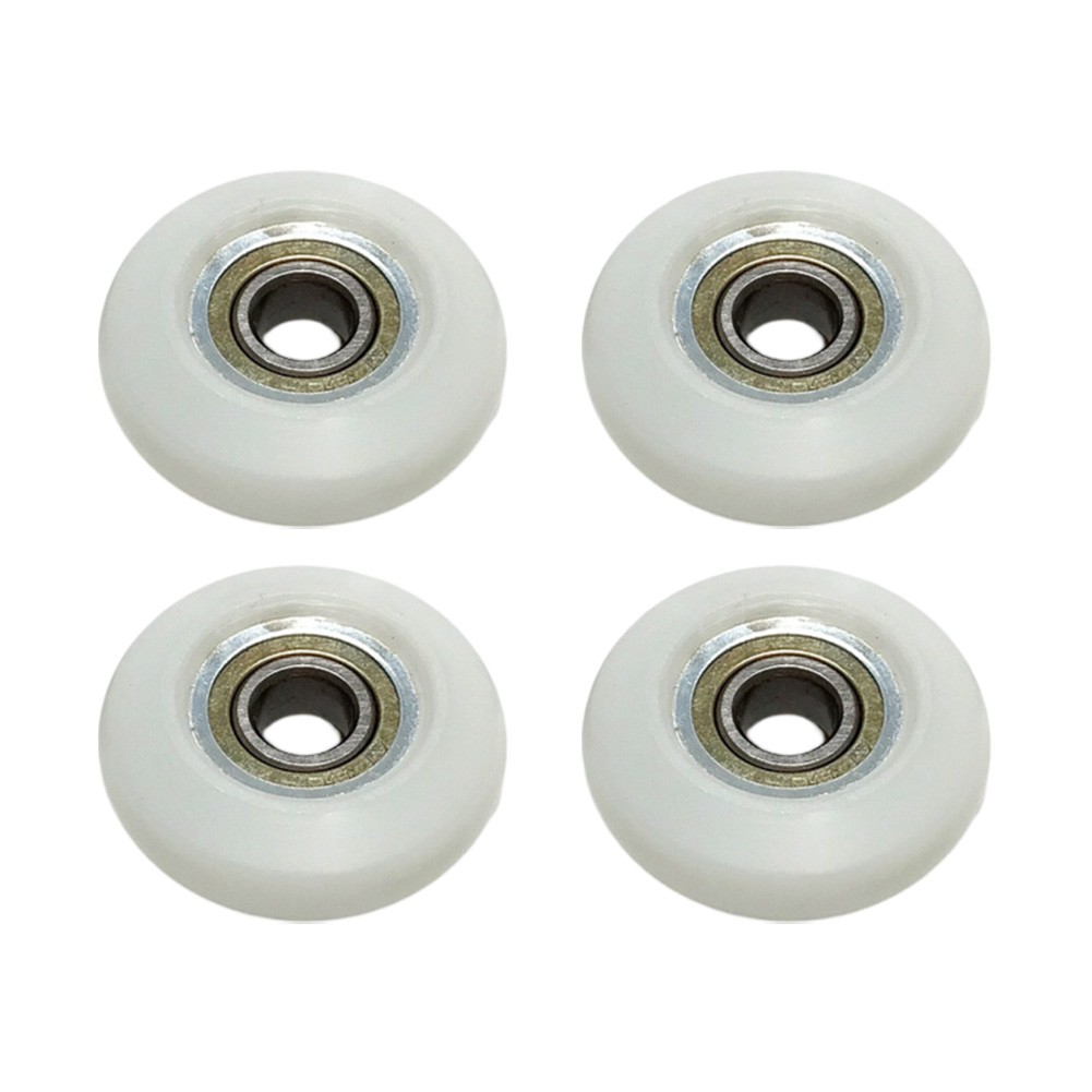 4PCS Rubber Cushion Wheel Bearings 43mm Pulleys for Rowing Machine Upgrade - Picture 25 of 25