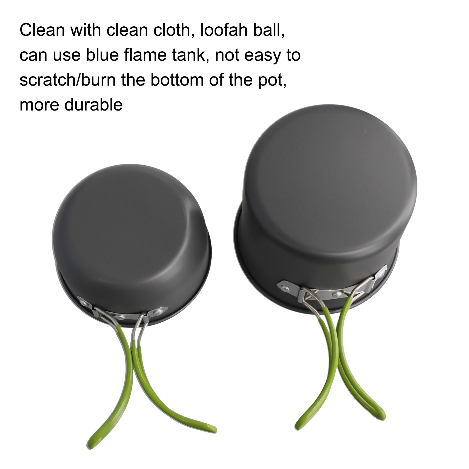 Lightweight Camping Cookware Set for Outdoor Adventures NonStick Design - Produktbild 5