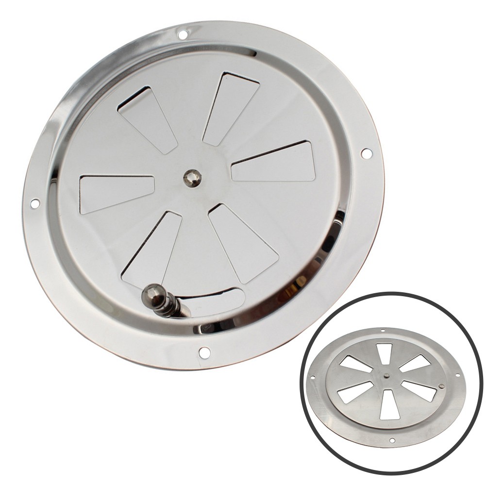 Ventilation Needs Marine Exhaust Vent 5 Inch Vent 3.5mm Edge Fixing Hole - Picture 16 of 29