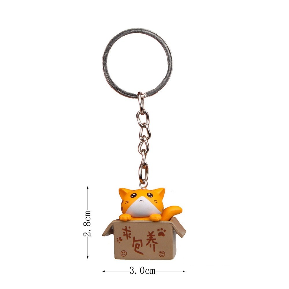 Cartoon Style 3D Cartoon Keychain PVC Lock Keychain Compact Style Easy To Carry - Picture 15 of 16