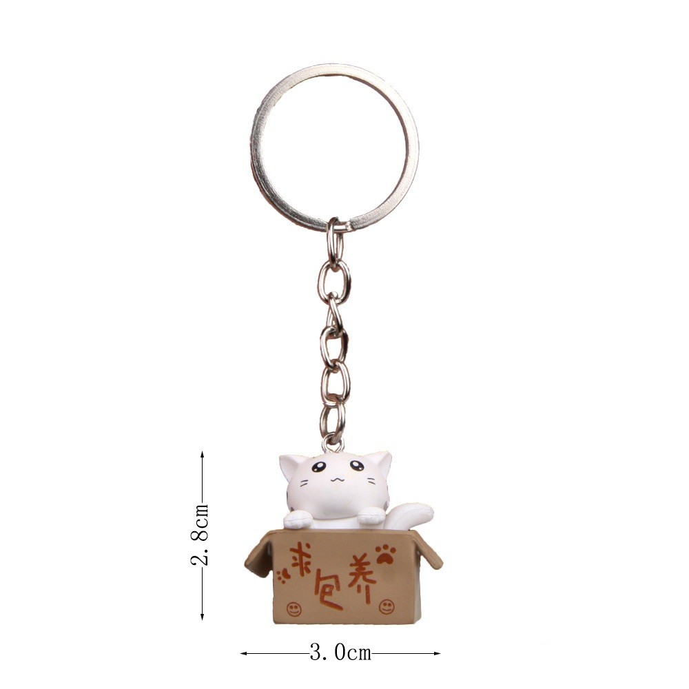 Cartoon Style 3D Cartoon Keychain PVC Lock Keychain Compact Style Easy To Carry - Picture 16 of 16
