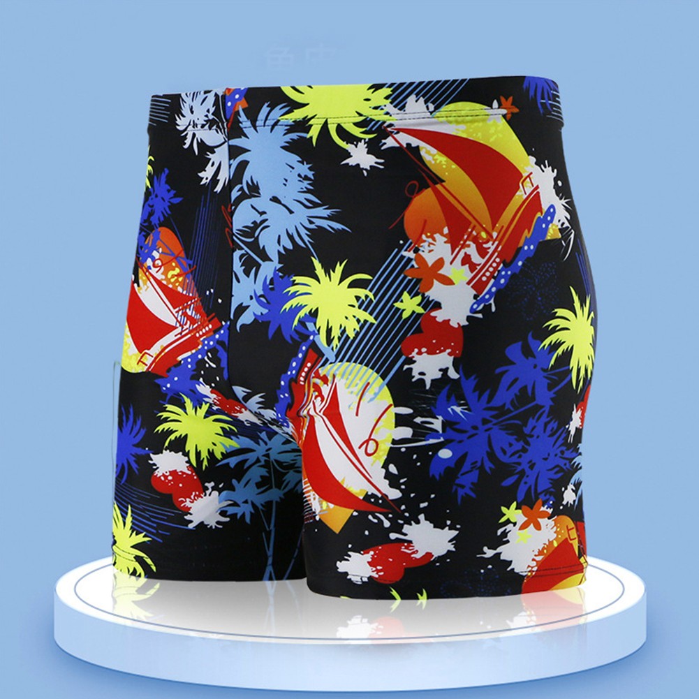 Men's Athletic Swim Trunks for Surfing and Beach Sports Stylish Colors - Picture 9 of 13