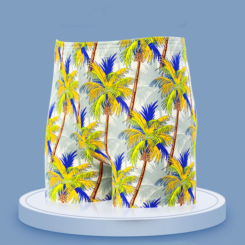 Lightweight Swimwear Elastic Board Shorts Breathable Material Quick Dry Fabric