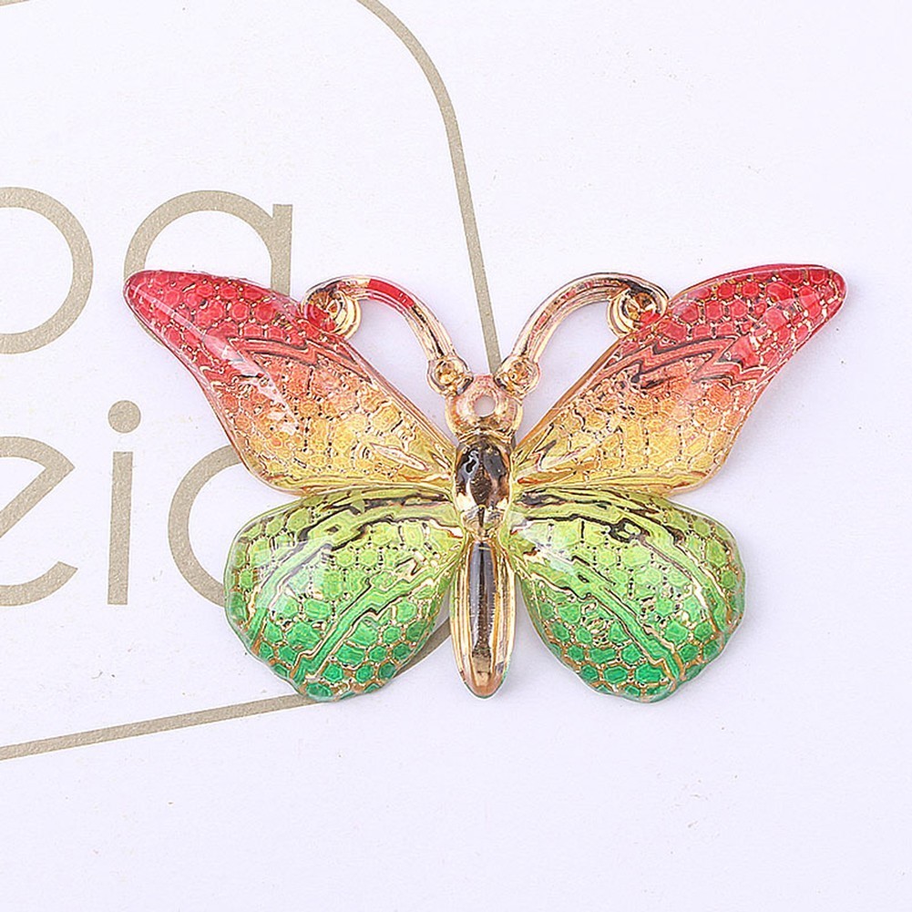Boucles doreilles accrocheuses en résine officiel papillon un ajout élégant aux acces