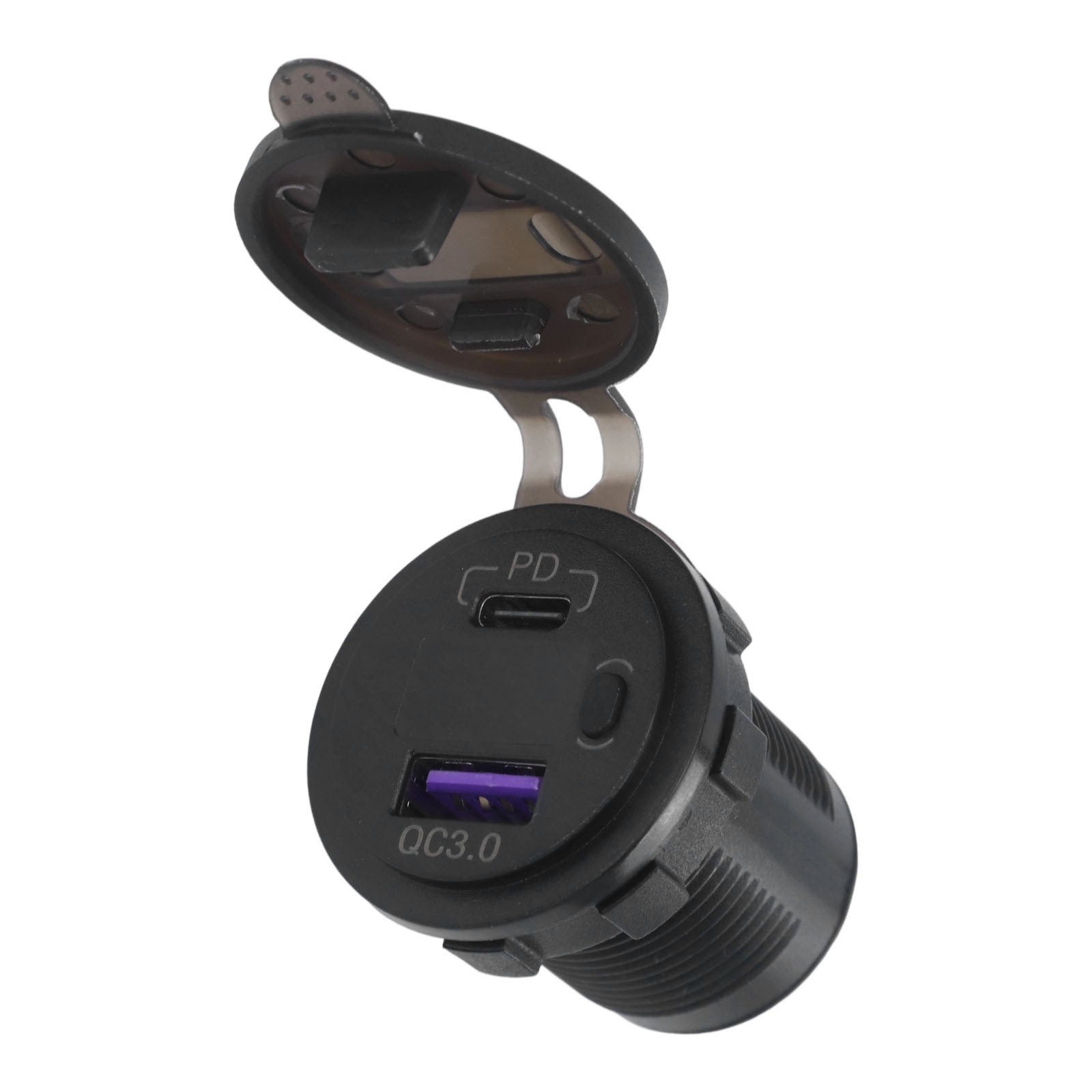 USB C and For QC3 0 Compatible Car Charger Socket for Quick Power Boosts - Zdjęcie 11 z 24