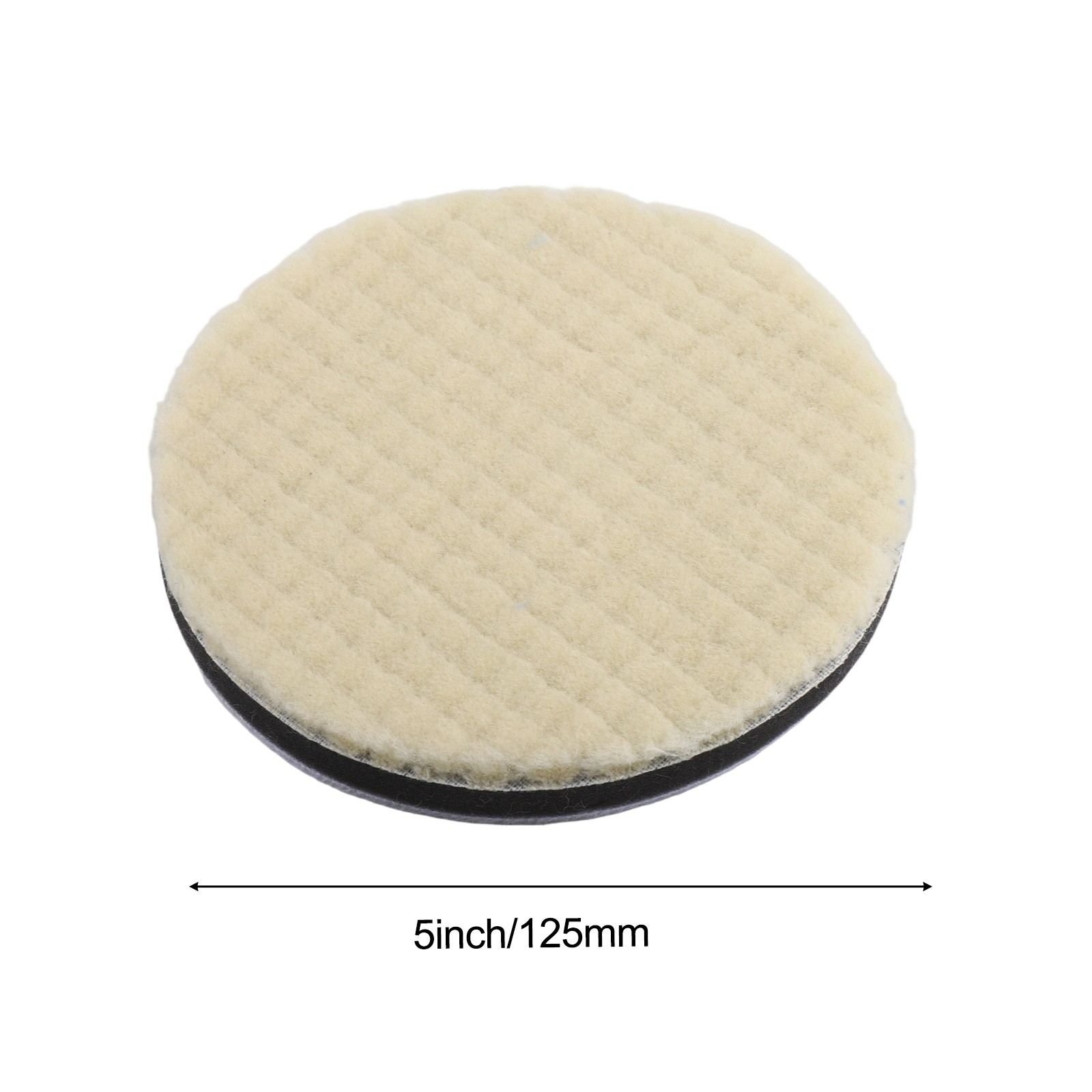 Wool Pads Available in Multiple Sizes Including a Convenient 5inch Option