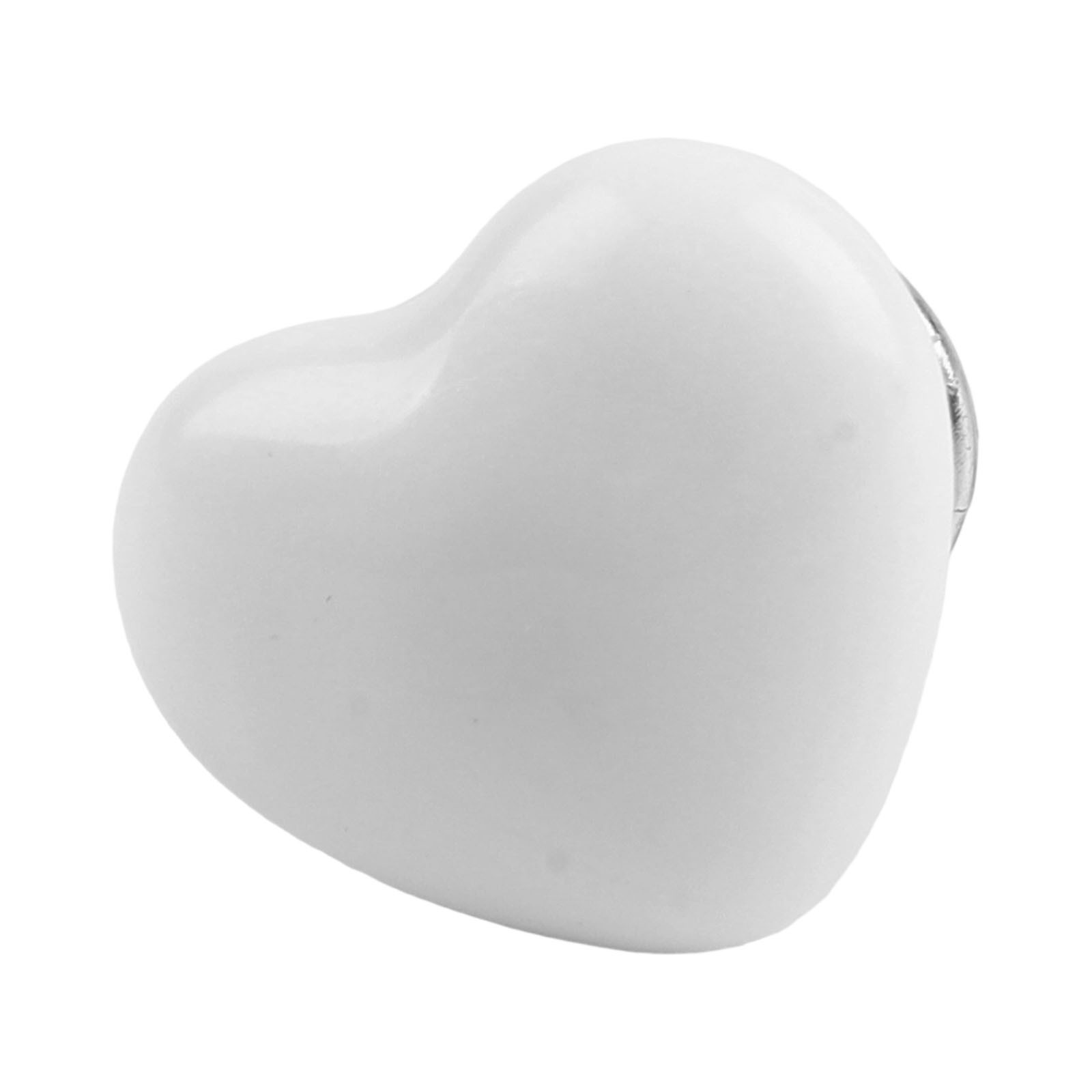 Cute Decorative Toilets Buttons in Unique Heart Design with Custom Colors - Photo 17/21