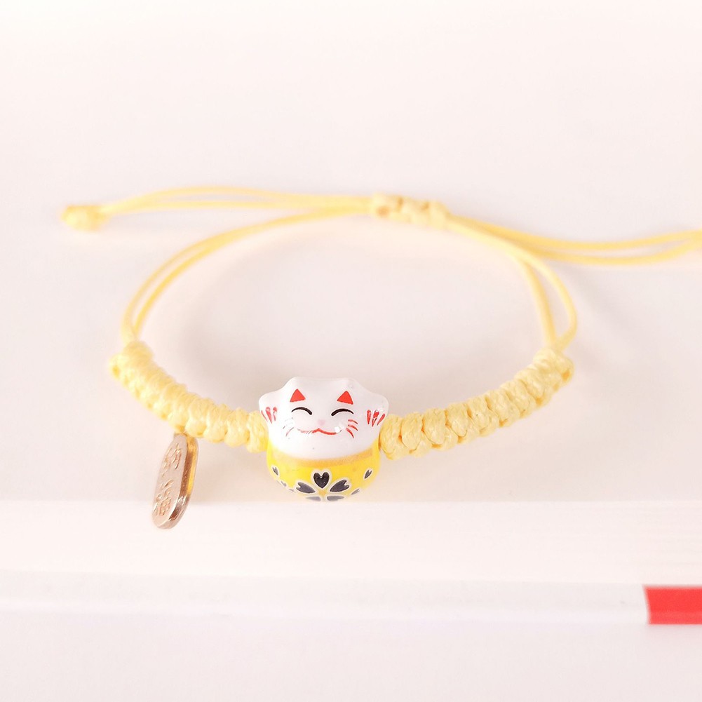 Bracelet unique en fil de cire tissé à la main vendu pour les amateurs de mode et le