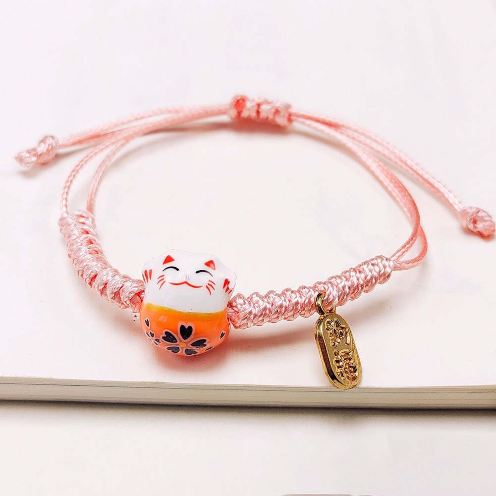 Bracelet unique en fil de cire tissé à la main pour les amateurs de mode et points de vente le