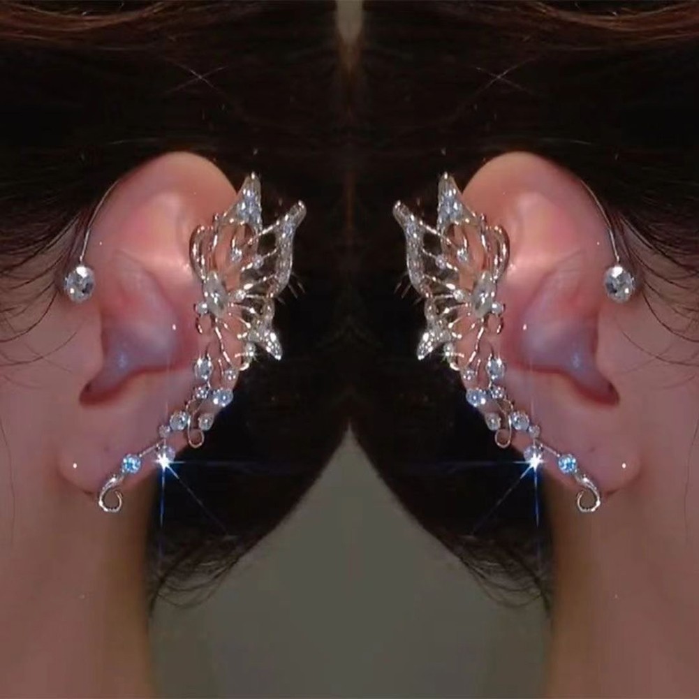 Boucles d'oreilles à suspendre oreilles papillon chic parfaites pour élever vo - Afbeelding 15 van 18