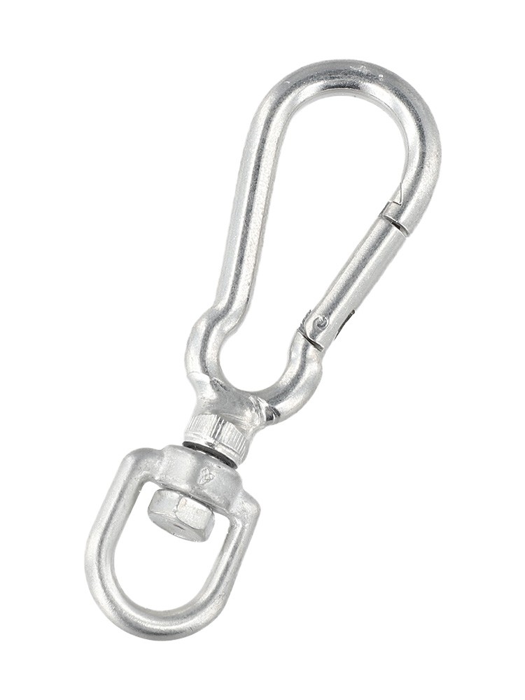 Innovative 360 Degree Rotating Spring Hooks in Sturdy Stainless Design