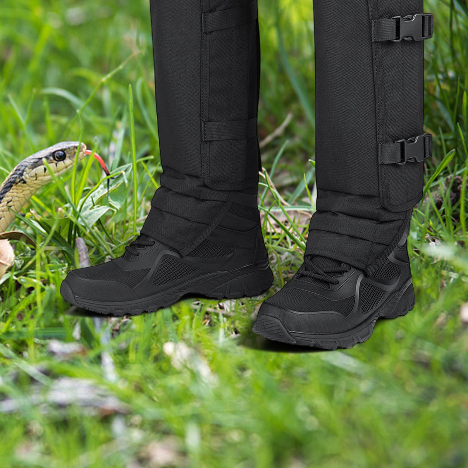 Adjustable For Hiking Gaiters Guards with Snake Protection for Outdoors