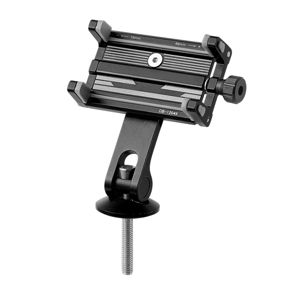 Aluminum Alloy Bike Phone Holder with 360 Degree Rotation for All Smartphones - Picture 13 of 15
