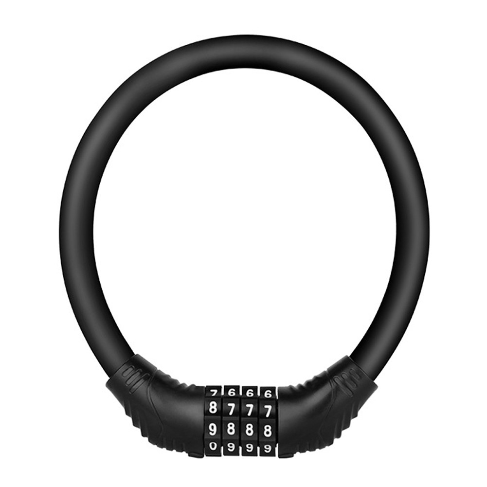 4 Digit Combination officiel Bicycle Lock with Weatherproof Protection Portable
