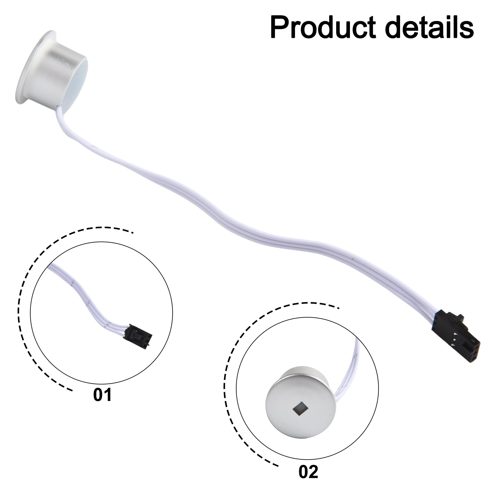 5m Long Extension Cable for PIR Motion Sensor in For staircase Lighting - Afbeelding 15 van 37