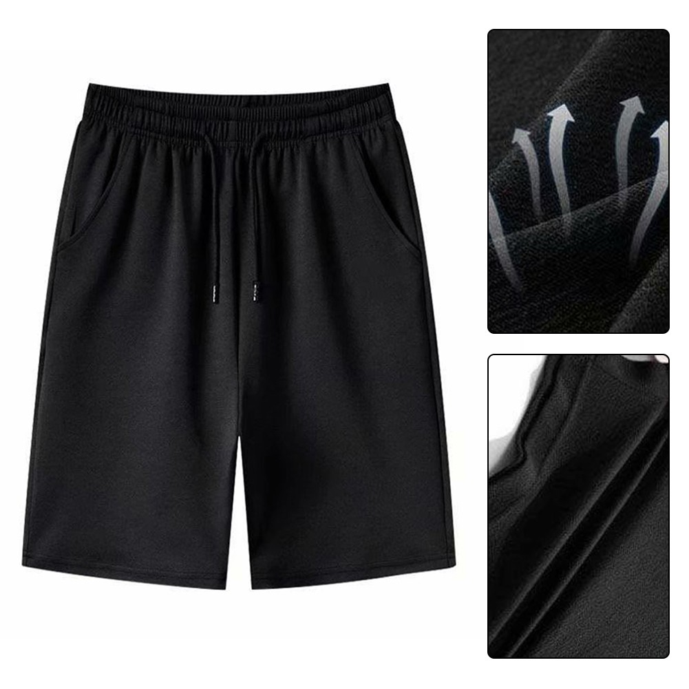 Sports Events Men Running Shorts Breathable Beach Pants Regular Clothing Length - Picture 19 of 28