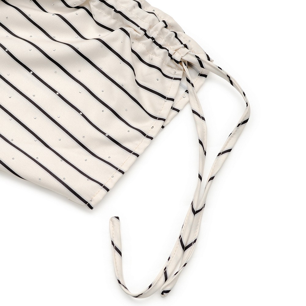 Fashionable Casual Shirt for Women with Striped Pattern and Elastic Fabric - Picture 27 of 66